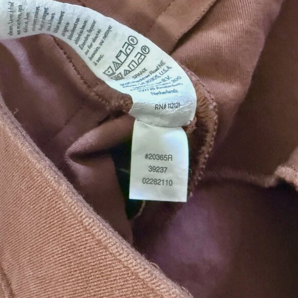 Spanx On-The-Go Ankle Slim Straight Pull On Pants Bronze Glow Women's size M - Picture 6 of 8